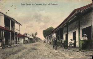 Chorrera Panama Main St. 1913 Used Postcard