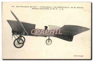 Old Postcard Jet Aviation Airplane The Dragonfly M Motor Bleriot Antoinette