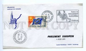 418460 FRANCE Council of Europe 1973 year Strasbourg European Parliament COVER