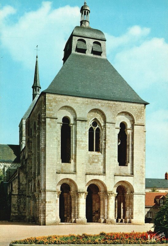 Postcard Basilique De Saint-Benoit-Sur-Loire Chapiteau La Tour-Porche France