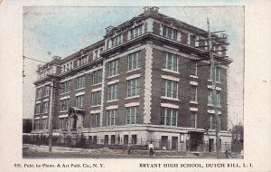Bryant High School, Dutch Kill, Long Island, N.Y., Very Early Postcard, Unused