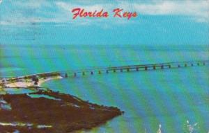 Florida 7 MIle Bridge In The Florida Keys 1974