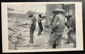 Mint USA Real Picture Postcard RPPC Mexican raiders Revolution Time