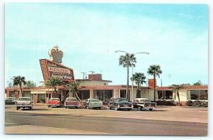 Postcard FL Daytona Beach Morrison's Imperial House Restaurant Lounge 1950s E14