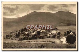 Le Mont Dore - The Village Bressonleile on Route du Lac Chambon - Old Postcard