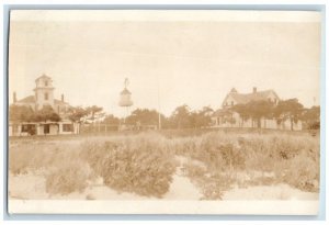 1922 Homes Barnes Windmill Cape Cod Hyannis Barnstable MA RPPC Photo Postcard 