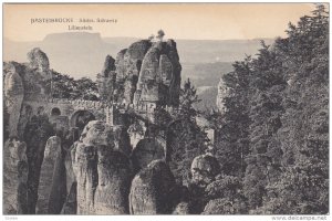 BASTEIBRUCKE, Saxony, Germany; Sachs, Schweiz, Lilienstein, 00-10s