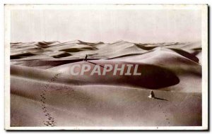 Old Postcard El Oued Dunes