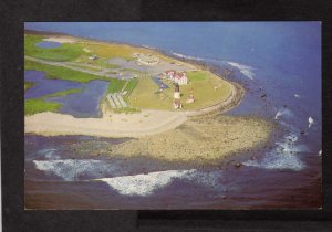 RI Ft Fort Judith Lighthouse Light House Narragansett Rhode Island Postcard