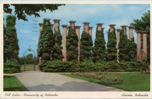 NE - Lincoln, University of Nebraska, Old Gates