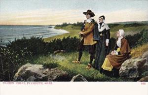 Pilgrim Exiles Plymouth Massachusetts