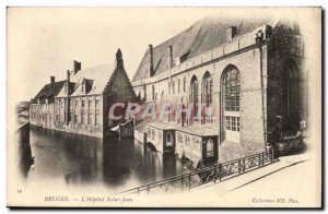 Belgium Belgie Old Postcard Bruges The St. John & # 39hopital