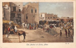 Lot 97 the market at lahej aden camel types folklore costumes Yemen