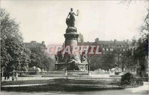 Postcard Modern Lyon Place Carnot and the Monument of the Republic