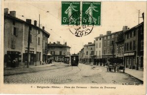 CPA BRIGNAIS-Place des Terreaux-Station du Tramway (236267)