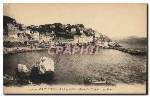 Postcard Old Marseille Anse La Corniche Prophete