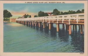 Postcard Bridge Across Silver Lake Rehoboth Beach DE