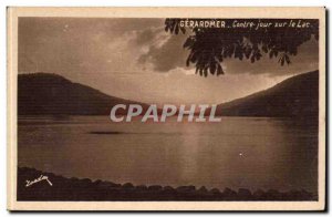 Gerardmer Old Postcard Backlight lake