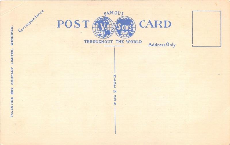 Winnipeg Manitoba~Aerial View of City~Canadian Airforce Photograph~1940s Pc