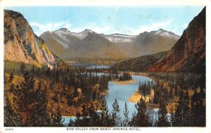 Bow Valley from Banff Springs Hotel Unused 