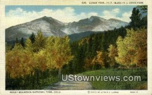 Long's Peak - Rocky Mountain National Park, Colorado CO