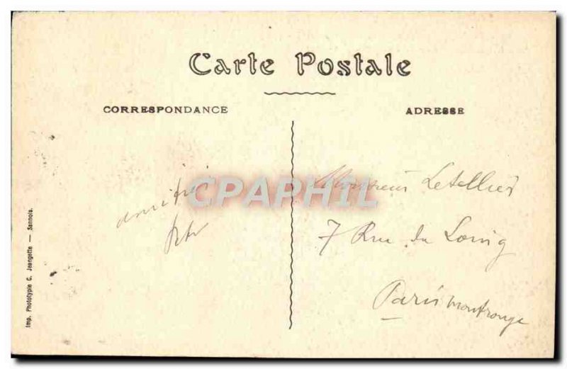 Old Postcard The Paquelbot Martinique De La Cie Generale Transatlantique