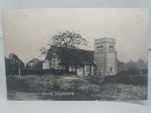 St Christophers Church Haslemere Surrey Vintage Postcard 1910