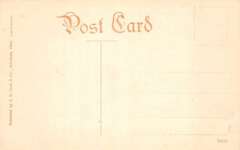 Ashtabula Ohio Harbor Scene Loading Docks Vintage Postcard AA73281