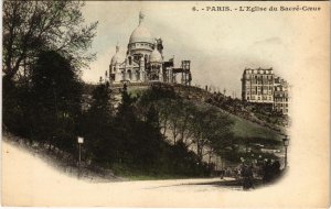 CPA PARIS 18e Montmartre. Sacré-Coeur (983473)