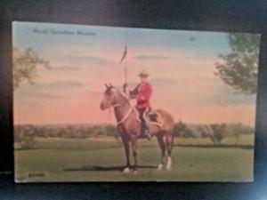 Postcard  Royal Canadian Mountie, Canada     Z3