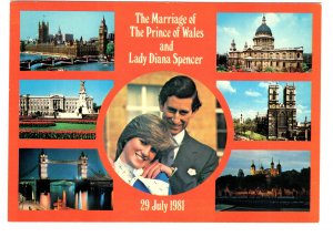 The Marriage of The Prince of Wales and Lady Diana Spencer 29 July 1981, London