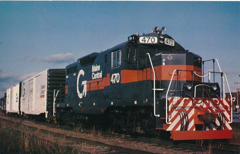 Guilford Industries Locomotive former GP7 No. 564 on display at 