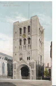 Suffolk Postcard - Norman Tower - Bury St Edmunds - Ref 4713A