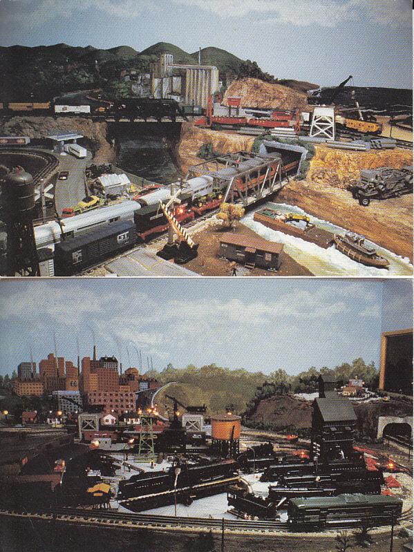 Trainland USA Colfax Iowa Lionel Model Train Layout 6 Cards