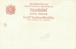siam thailand, BANGKOK, Natives Paddy Fields (1899) Postcard (1)
