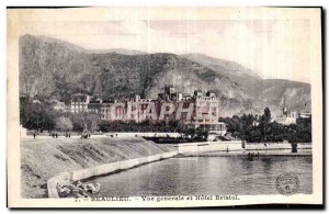 Old Postcard General view and Beaulieu Hotel Bristol