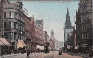 Scotland Postcard - Glasgow, Trongate and Tron Church  RS33684