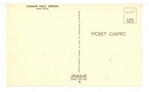 OR - Klamath Falls. Ain Street ca 1964