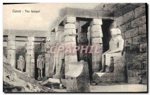 Postcard Ancient Egypt Egypt Luxor The tempel