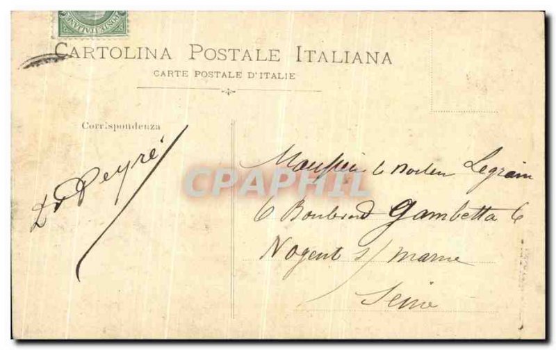 Old Postcard Milano Monumento a Giuseppe Garibaldi