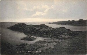 Nahant MA East Point c1905 Rotograph Postcard