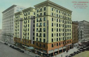 C.1905-10 Hotel Lankershim Los Angeles , CA Vintage Postcard P88