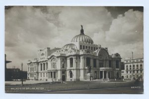 RPPC Postcard Palacio de Bellas Artes Mexico 1936