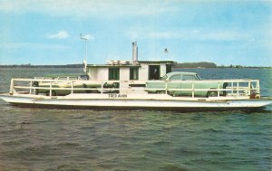 Oxford MD The Ferry Tred Avon Auto Carrier, Postcard