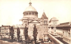 The First Church of Christ, Scientest Real Photo - Boston, Massachusetts MA  