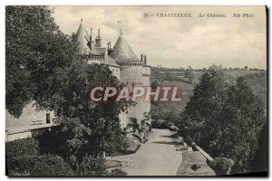 Old Postcard Chateau de Chastellux