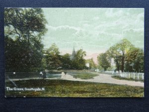 London Enfield SOUTHGATE The Green c1911 Postcard by W.C. Stenson