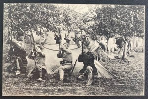 Mint Austria Real Picture Postcard Soldiers shooting at an enemy airman