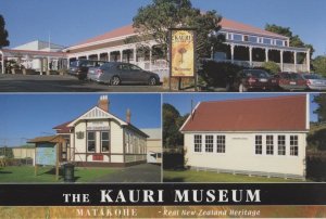 Kauri Museum Matahoke Post Office New Zealand Postcard