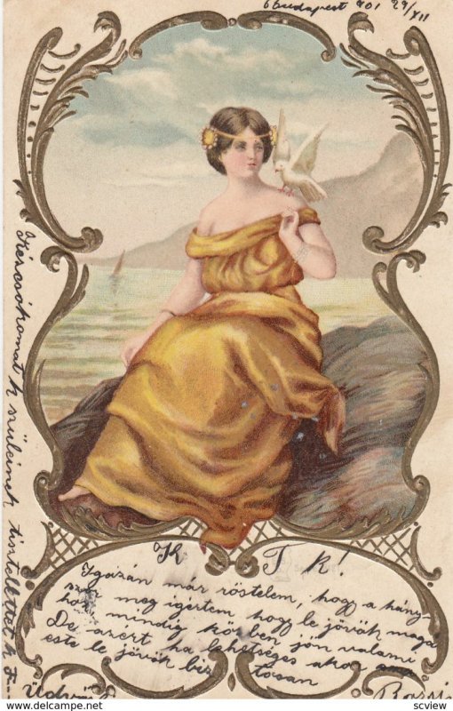 Woman in Yellow , 1907